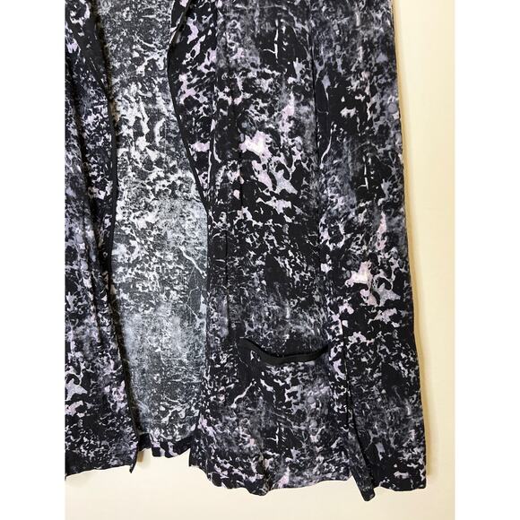 Scotch & Soda Maison Scotch Abstract Marble Open Lapel Blazer Jacket - Picture 8 of 16
